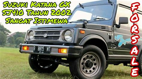 DIJUAL Mobil Bekas Suzuki Katana GX SJ410 Tahun 2002 Original Dan