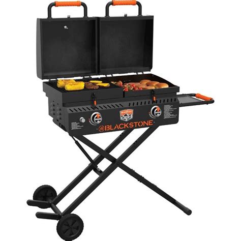 Blackstone 17 On The Go 3 In 1 Propane Gas Tailgater Griddle Grill Box And Burner In 2022