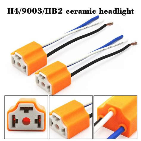 Aliexpress Buy Pcs H Hb Female Pigtail Ceramic Headlight