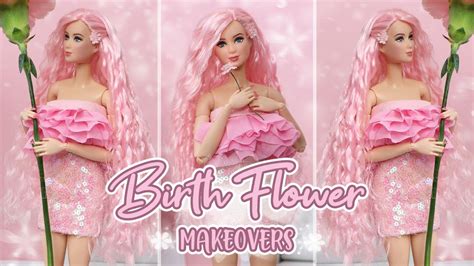 Barbie Birth Flower Doll Makeovers #1: Carnation | Doll videos, Barbie, Birth flowers