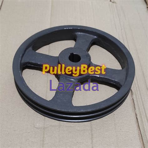 Pulley Besi Cor A2 10 Inch As 20 22 24 25 28 30 32 Mm Puli Besi Cor