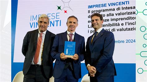 Group Atp Recognized As Imprese Vincenti By Intesa San Paolo