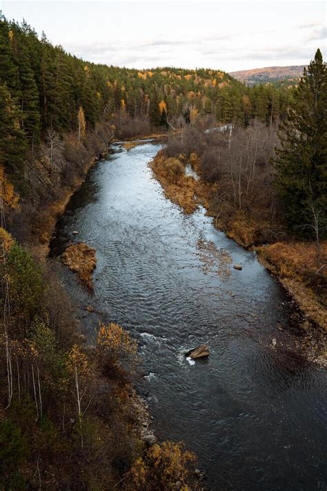 Mountain river landscape 39399230 Stock Photo at Vecteezy