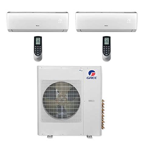 Gree 36 000 Btu Multi21 Dual Zone Wall Mount Mini Split A C Heat Pump