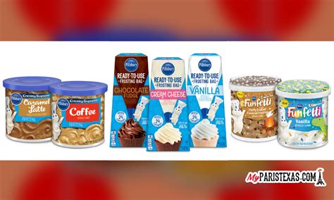 Pillsbury launches more frosting options, including coffee and latte flavors - MyParisTexas