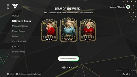 Ea Fc 24 Totw 11 Full Squad Including Hansen Dybala And Berardi