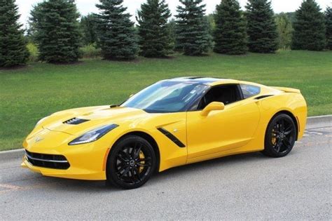 2014 Chevrolet Corvette Stingray Z51 3lt Velocity Yellow