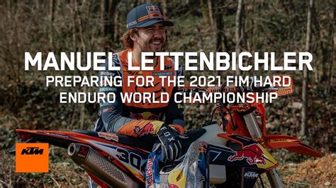 Manuel Lettenbichler Preparing For The 2021 Fim Hard Enduro World Championship Ktm Youtube