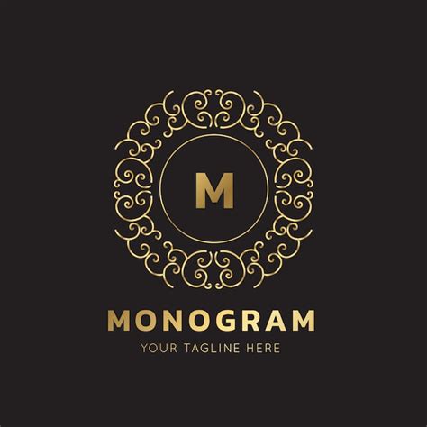 Free Vector Golden Logo Design