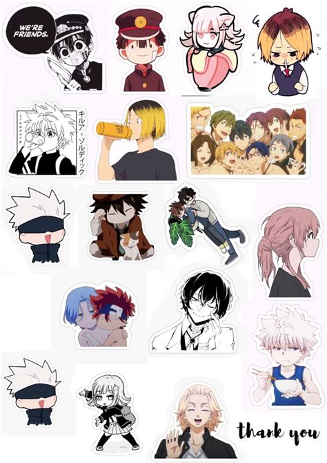 Plantillas Anime Anime Printables Anime Paper Anime