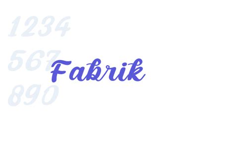 Fabrik - Font Free Download Now