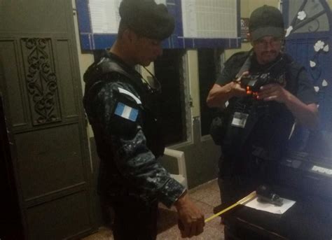 Policía Nacional Civil de Guatemala PNC localiza y destruye granada