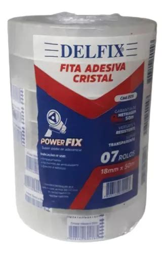 Kit C Unid Fita Ades Durex X Delfix Imediato Mercadolivre