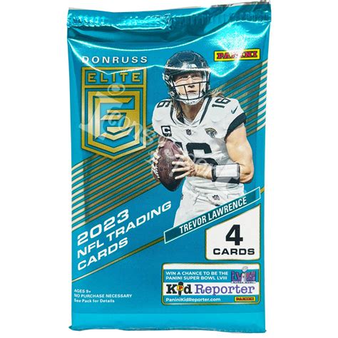 2023 Panini Donruss Elite Football Blaster Pack Icons Of Sport