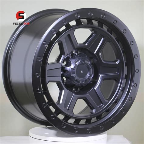 16x8 17x9 18x9j 4x4 Offroad Wheels Black Pcd 6x139 7 Modify Aftermarket