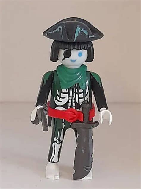 Playmobil Capitaine Pirate Fant Me Pour Bateau Voilier Ile Tr Sor Mer