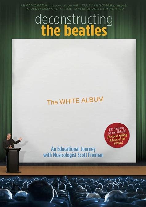 Deconstructing The Beatles' WHITE ALBUM - Feature Film (DVD) : Amazon ...