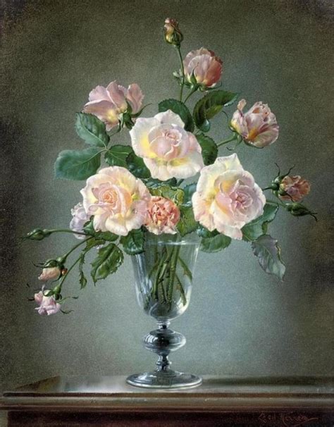 Flowers Painting By Cecil Kennedy Art And Design