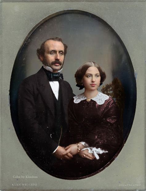 Husband And Wife 1850s 1860 By Klimbims Old Portraits Old