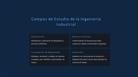 La Ingenieria Industrial Pptx Descarga Gratuita