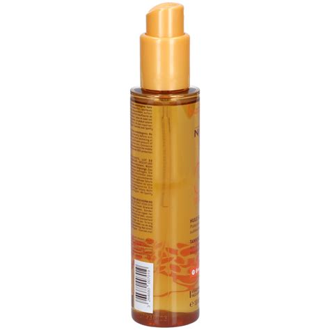 Nuxe Sun Spf Huile Bronzante Visage Et Corps Ml Redcare Pharmacie