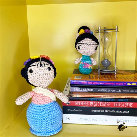 Boneca Frida Kahlo Enfeite Amigurumi Amigurumis Da Mel