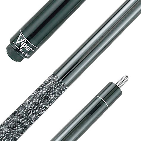 Viper Elite Black Wrapped Pool Cue 18 Oz Game Room Guys