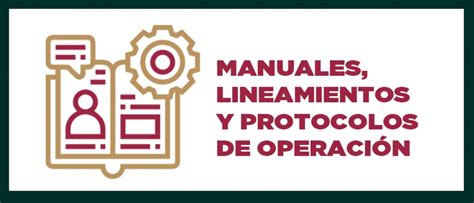 Lineamientos reglamentos manuales y protocolos de operación