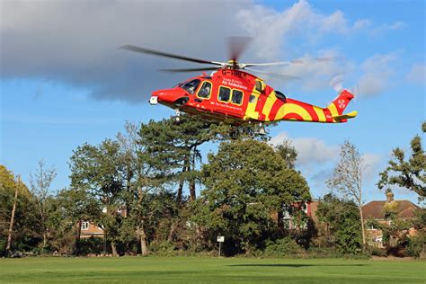 Essex And Herts Air Ambulance In Potters Bar Essex And Herts A Flickr