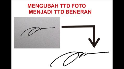 Mengubah Tanda Tangan Foto Menjadi Tanda Tangan Asli Via Coreldraw X7