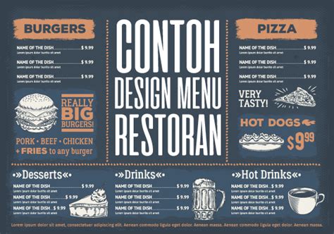 Detail Contoh Desain Daftar Menu Minuman Koleksi Nomer