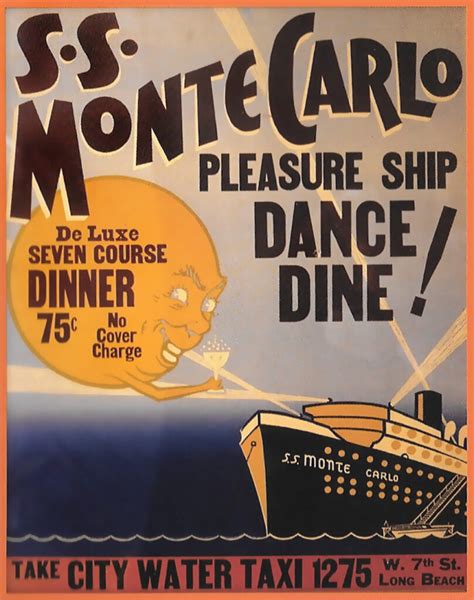 SS Monte Carlo poster - Classic San Diego