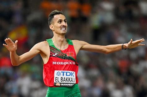 Mondiaux d athlétisme Soufiane El Bakkali de nouveau champion du