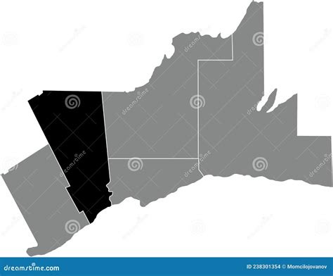 Locator Map of the PEEL REGION Stock Vector - Illustration of ...