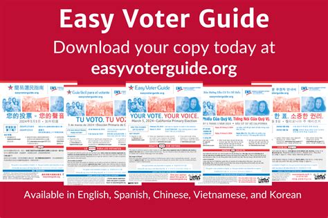 The Easy Voter Guide Is Available For The 2024 Primary Election