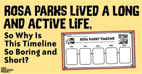 A Rosa Parks Timeline