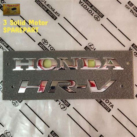 Jual Logo Emblem Bagasi Honda Hrv Original Di Seller Gasta Depn Kapuk