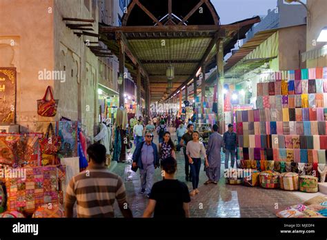 Dubai Souk Market Stock Photo Alamy