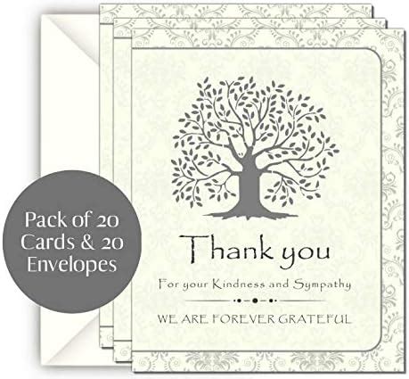 Amazon Elcer Celebration Of Life Funeral Thank You Cards With