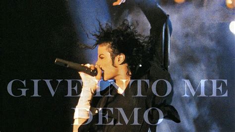 Michael Jackson Give Into Me Demo Studio Quality Youtube