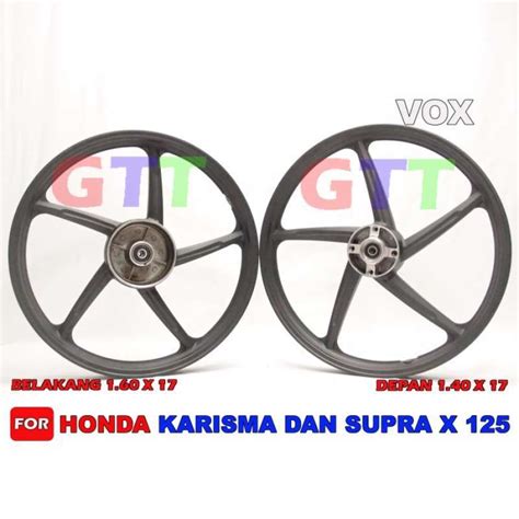 Jual Velg Racing Vrossi Honda Karisma Dan Supra X Rem Belakang