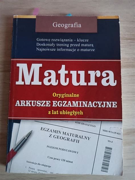 Arkusze Geografia Matura Greg Pozna Kup Teraz Na Allegro Lokalnie