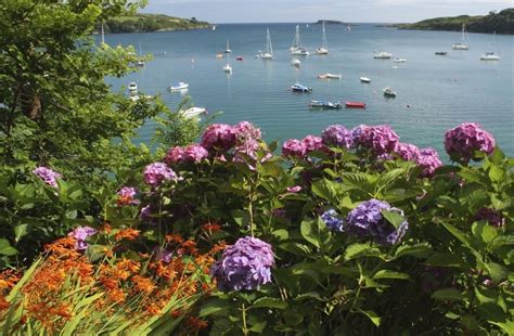 Bay Beside Glandore Village In West Cork In Munster Region; Glandore, County Cork, Ireland ...