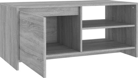 Maison Exclusive Salontafel X X Cm Bewerkt Hout Grijs Sonoma