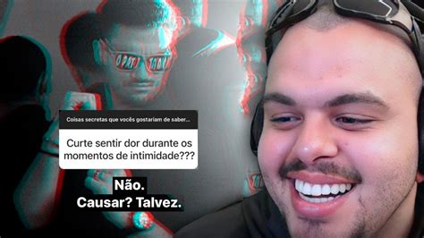 Felipe Neto Respondendo Perguntas 18 No Storie Maicon React Youtube