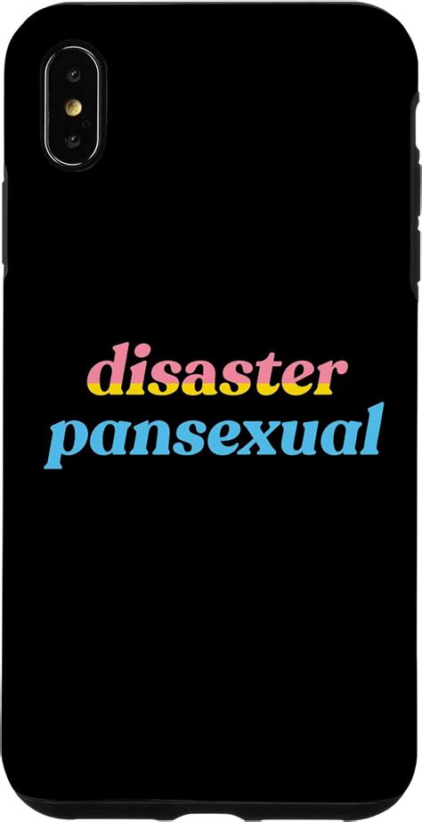 Iphone Xs Max Disaster Pansexual Funny Lgbtqia Pan Pride Flag Meme Case Cell