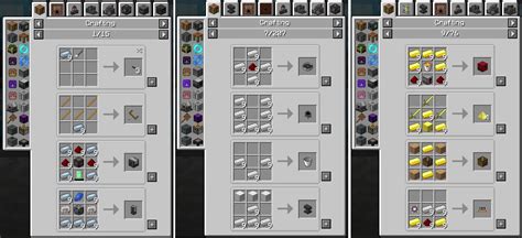 Redstone Recipes In Minecraft | Bryont Blog