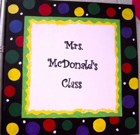 Mrs. McDonald's 4th Grade: Classroom Craft