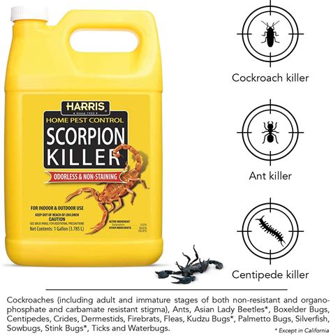 Harris Home Pest Control Scorpion Killer 128 Fl Oz Pf Harris