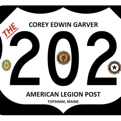 Corey Edwin Garver, American Legion Post 202, Veteran, Topsham